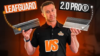 20 PRO® Gutter Guard vs LeafGuard Review [upl. by Odey]