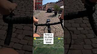 INSANE EUROPE HISTORIC SMALL TOWN RIDE 🏘️☀️🚴🏼 [upl. by Batsheva]