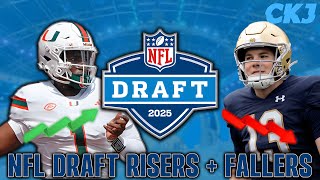 PostWeek 1 NFL Draft Risers and Fallers  2025 NFL Draft [upl. by Adnuhsat]