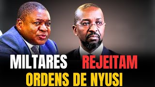 BOMBA MILITARES REJEITAM ORDENS DE NYUSI E CRIA TENSÃO NA FRELIMO [upl. by Edwards19]