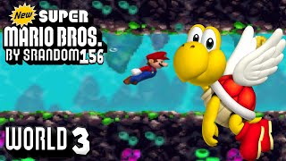 New Super Mario Bros DS  World 3 Full Gameplay [upl. by Anesuza596]