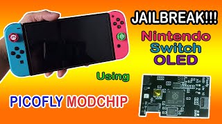 Jailbreak Nintendo Switch OLED using PicoFly ModChip Tagalog [upl. by Wynn]