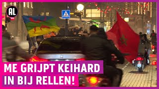 Marokkanen slopen Rotterdam na WKstunt [upl. by Yznil]