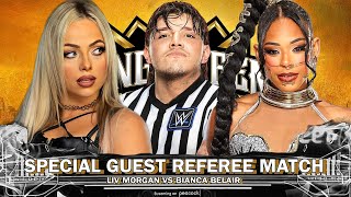 WWE 2K24  Liv Morgan Vs Bianca Belair  Special Guest Referee Match  King amp Queen of the Ring [upl. by Mala]