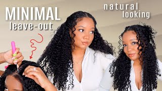 The Best Technique for Blending Natural Hair w Curly V part Wig  3 Styles 1 Wig  Alipearl Hair [upl. by Anonyw581]