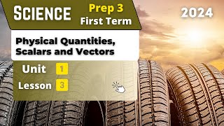 Physical Quantities Scalars and Vectors  Prep3  Unit 1  Lesson 3  Science [upl. by Blaise65]