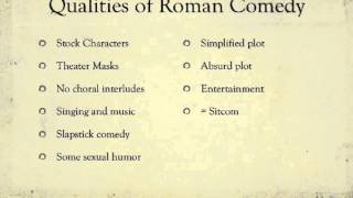 Roman Comedy [upl. by Alfonso]