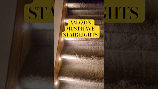 Innovative motionsensing lights for carpeted stairs amazonfinds amazonmusthaves homedecor [upl. by Yelsnit994]