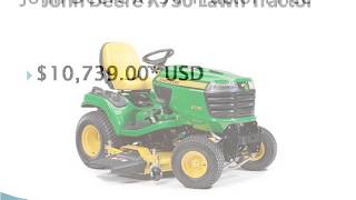 John Deere X730 Lawn Tractor Price specification Features [upl. by Schreib]