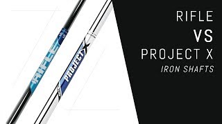 Rifle VS Project X Iron Shafts [upl. by Niloc]