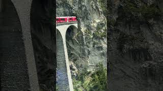 Bernina Express Scenic Train Views  Chur to Tirano [upl. by Jehiel]