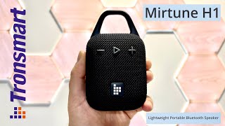 Tronsmart Mirtune H1  The Best Portable Outdoor Speaker [upl. by Yrevi]