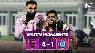 Match Highlights  Odisha FC 41 Jamshedpur FC  MW 12  ISL 202324 [upl. by Taylor]