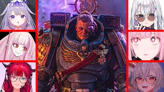 VTubers Reaction To Calgar Epic Entrance In Warhammer Space Marine 2  Warhammer 40k Clip [upl. by Haman]