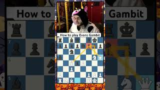 Evans Gambit Trap chess chesscom chessgame fyp [upl. by Coralyn859]