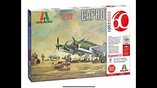 Italeri 172 Caproni 313314 Kit review [upl. by Ikir]