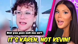 YIKES Trans Karen Bullies Restaurant Staff AND FILMS IT [upl. by Layne]