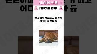 ISFP가 본 ISFP특징 Feat MBTI [upl. by Rojam516]