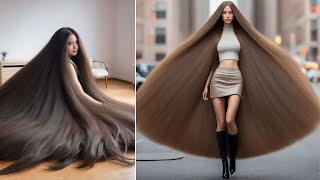 Stunning Super Long Hair Transformations 2024  Trending Haircuts amp Colors  Real Rapunzels [upl. by Omero671]