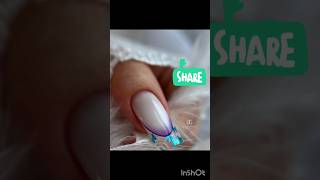 Simple nail art design ❤👌shots shortfeed nailartviral [upl. by Revorg]