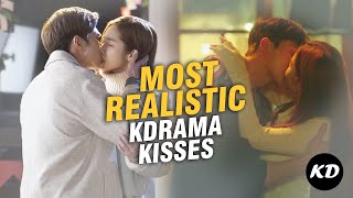 10 Korean Dramas Most Realistic Kisses [upl. by Ynnig]