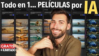 Espectacular… Nueva IA para Crear PELÍCULAS por IA Gratis e Ilimitada 🤯 Guía COMPLETA Morph Studio [upl. by Carmelita]