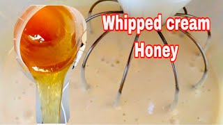 How to make whipped creamed honey [upl. by Linker]