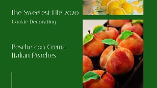 Pesche con Crema Italian Peaches Two methods traditional by hand and with a silicone mold [upl. by Hebel]