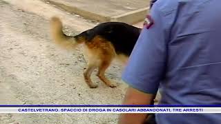 CASTELVETRANO SPACCIO DI DROGA IN CASOLARI ABBANDONATI TRE ARRESTI [upl. by Ihpen]