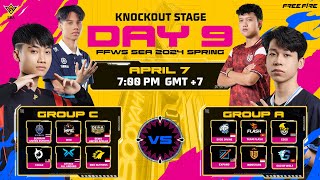 EN FFWS SEA Spring 2024  Knockout Stage  Day 9 [upl. by Angie669]