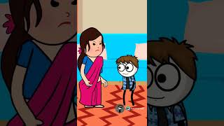 Funny boy 🤣 funny comedy cartoon animation shorts [upl. by Emerej]