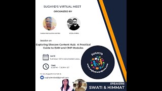 SUGHYD Virtual Meet on 19th November 2024 [upl. by Acirretahs]