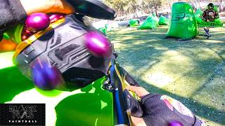 Australias CRAZY Speedball Paintball Super7s POV Gameplay [upl. by Adnahs857]