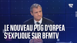 Le nouveau PDG dOrpea sexplique sur BFMTV [upl. by Drolyag445]