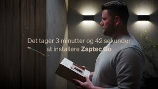 Det tager 3 minutter og 42 sekunder at installere Zaptec Go Med et twist [upl. by Annoynek159]