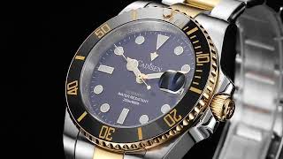 cadisen watch C8216 Submariner 200M Waterproof 40MM NH35 Mechanical Sapphire Crystal Luminous Watch [upl. by Nnylrefinnej]