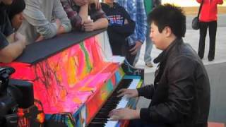 Lang Lang gives impromptu performance for students before Pacific Symphony concert [upl. by Esyned]