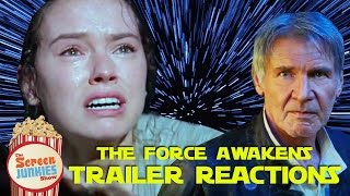 Star Wars The Force Awakens  Final Trailer Reactions [upl. by Petta]