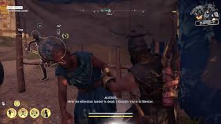 Assassins Creed Odyssey Find and Kill the Athenian Leader of Megaris [upl. by Serra]