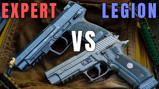 Sig Legion p226 vs HK USP Expert [upl. by Medor808]