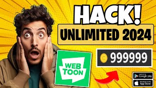 WebToon App Hack  How I Got FREE Coins WebToon in 2024 Full Tutorial [upl. by Eniar]