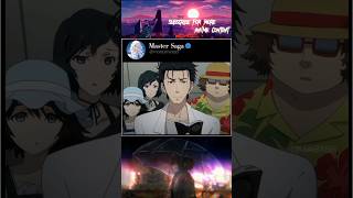 Okabe Rintaro gets arrested at the airport 😂  SteinsGate  shorts anime animeedit [upl. by Helaine]