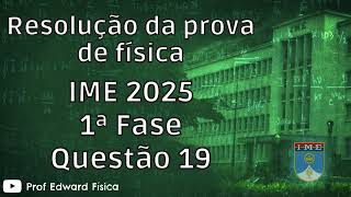 IME 2025  1ª fase  Questão 19 [upl. by Weisburgh]