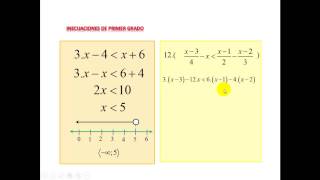 INECUACIONES PARTE 1 DE 5 [upl. by Kiri]