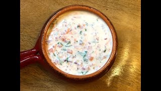 Raita Recipe  Raita for BiryaniPulav  रायता बनाने की विधि  Onion Raita  Onion Raita for Biryani [upl. by Lyudmila107]