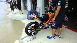 KTM Moto3 sound [upl. by Kafka]