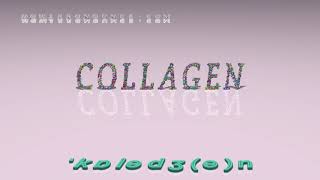 collagen  pronunciation in British English three voices  accents [upl. by Koffler]