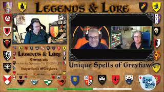 GREYHAWK  Legends amp Lore 263 Unique Spells of Greyhawk [upl. by Armond]