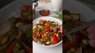 Crisp sautéed veggies are smothered in a delicious umami sauce in this 15 min Kung Pao Vegetables [upl. by Milewski601]