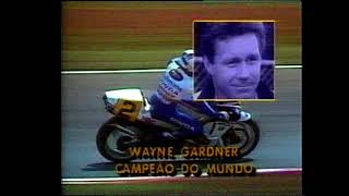 1987 Brazilian 500cc Grand Prix Highlights [upl. by Suzanne]